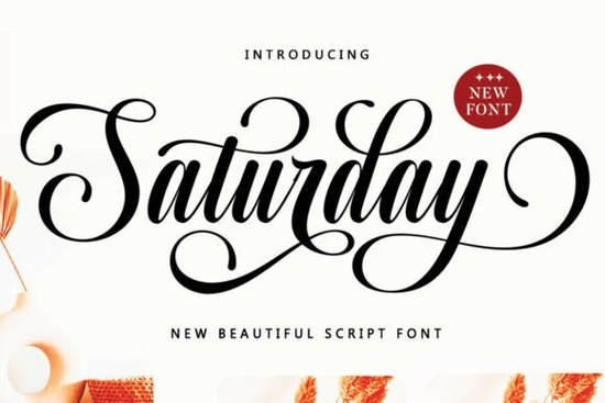 Saturday Font